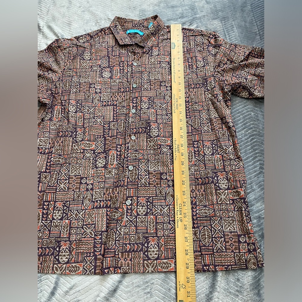 Tori Richard Pineapple Multi Pattern Hawaiian Shi… - image 2